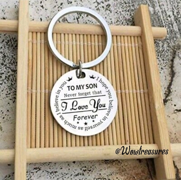 Accessories - Keepsake Message to My Son Key Ring